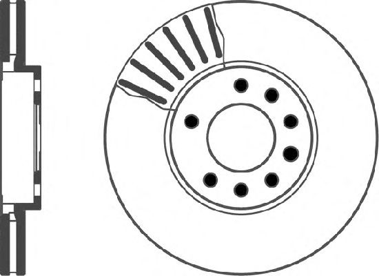 Тормозной диск 8DD 355 104-671
