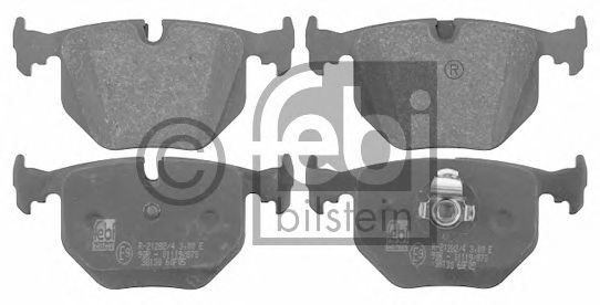 Brake Pad Set, disc brake 16549