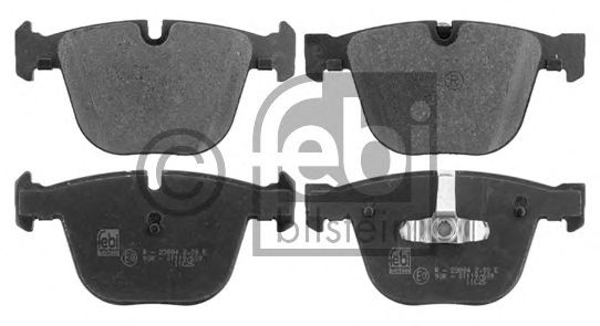 Brake Pad Set, disc brake 16804