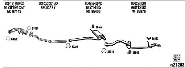 Exhaust System AD25055