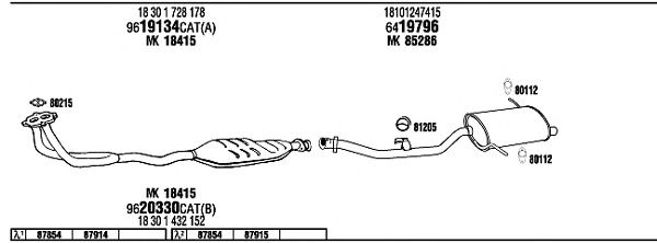Exhaust System BW31626