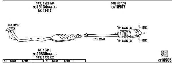 Exhaust System BW31852