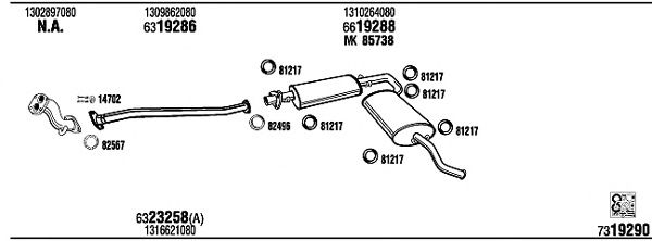 Exhaust System FI40118
