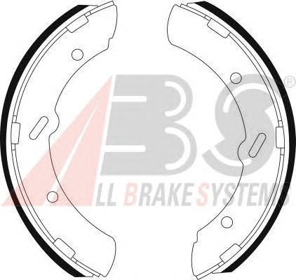 Brake Shoe Set 9009