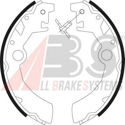 Brake Shoe Set 9047