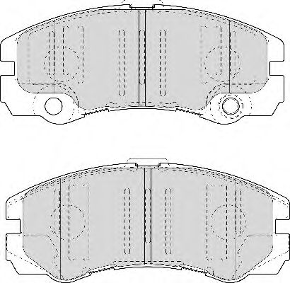 Brake Pad Set, disc brake FD6986A