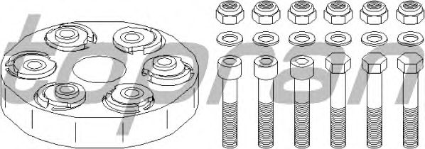 Joint, propshaft 400 238