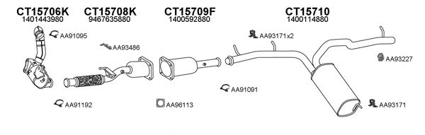Exhaust System 430098