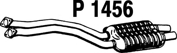 Silenciador posterior P1456
