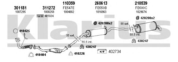 Exhaust System 361235E