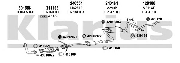 Exhaust System 570110E