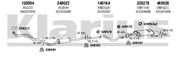Exhaust System 930365E
