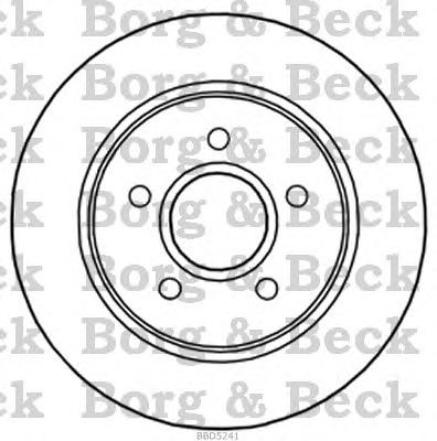 Тормозной диск BBD5241