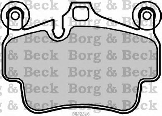 Brake Pad Set, disc brake BBP2316