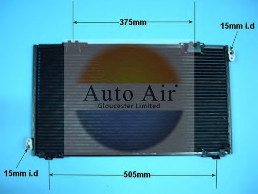 Condensador, ar condicionado 16-1009