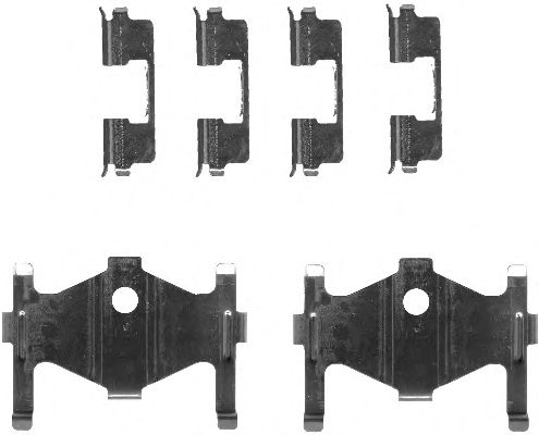 Accessory Kit, disc brake pads 8DZ 355 203-281