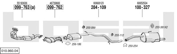 Udstødningssystem 010.960.04