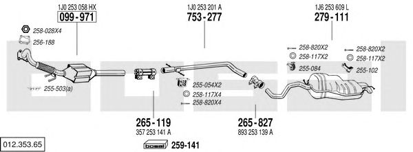 Exhaust System 012.353.65