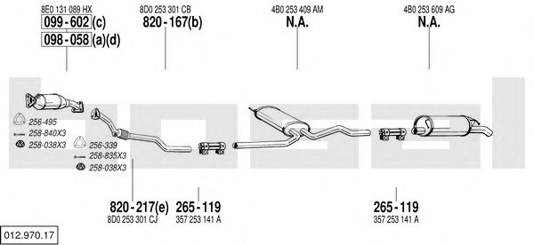 Exhaust System 012.970.17