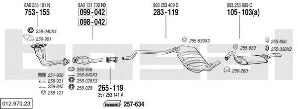 Exhaust System 012.970.23