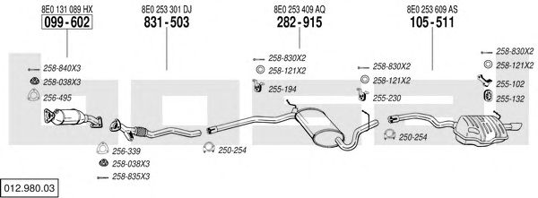 Exhaust System 012.980.03