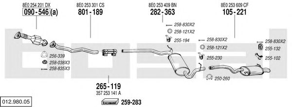 Exhaust System 012.980.05