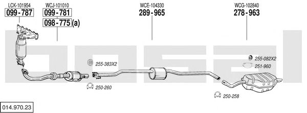 Exhaust System 014.970.23