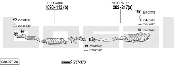 Exhaust System 020.970.30