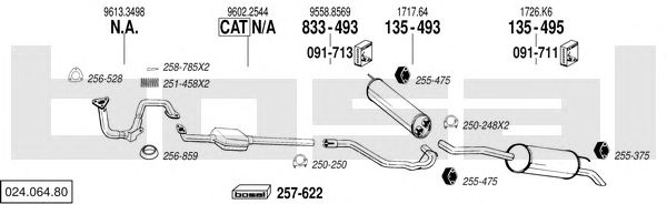 Exhaust System 024.064.80