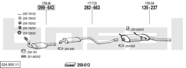 Exhaust System 024.950.11