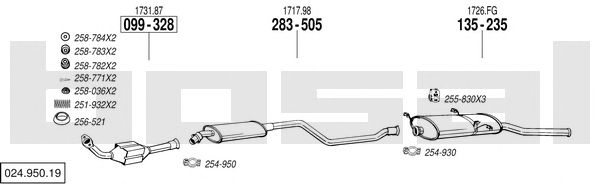Exhaust System 024.950.19