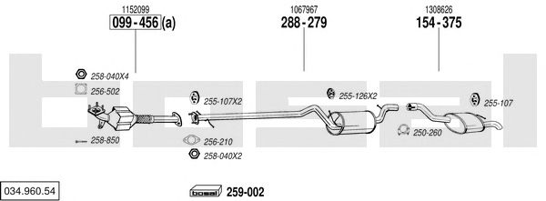 Exhaust System 034.960.54