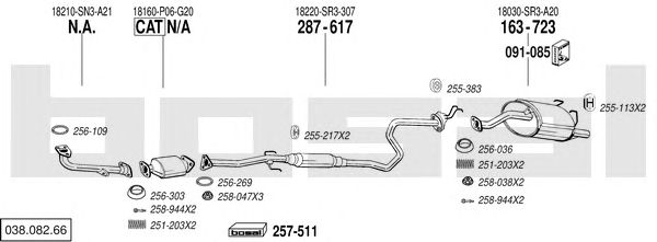 Exhaust System 038.082.66