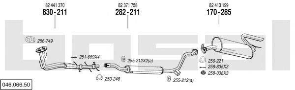 Exhaust System 046.066.50