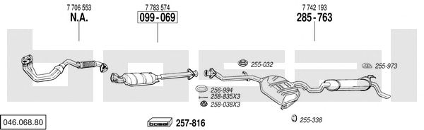 Exhaust System 046.068.80