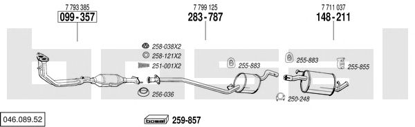 Exhaust System 046.089.52