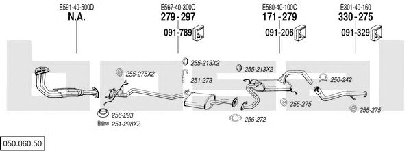 Exhaust System 050.060.50