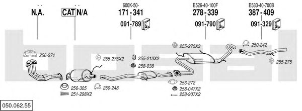 Exhaust System 050.062.55