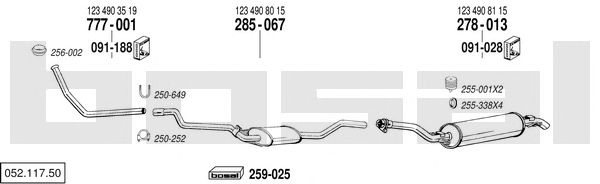 Exhaust System 052.117.50