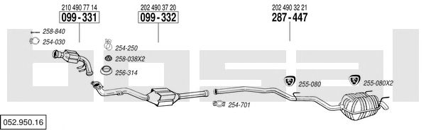 Exhaust System 052.950.16