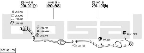 Exhaust System 052.981.05