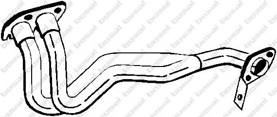 Exhaust Pipe 784-013