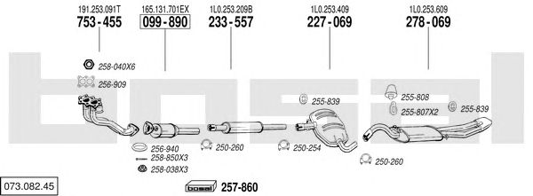 Exhaust System 073.082.45
