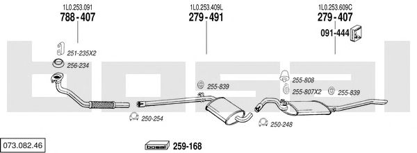 Exhaust System 073.082.46
