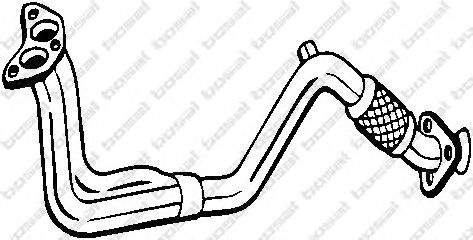Exhaust Pipe 753-151