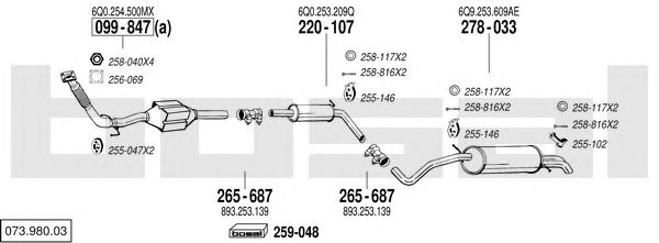 Exhaust System 073.980.03