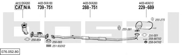 Exhaust System 076.052.80
