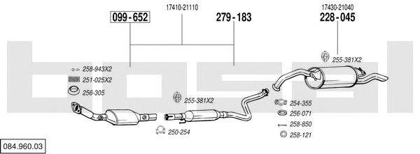 Exhaust System 084.960.03