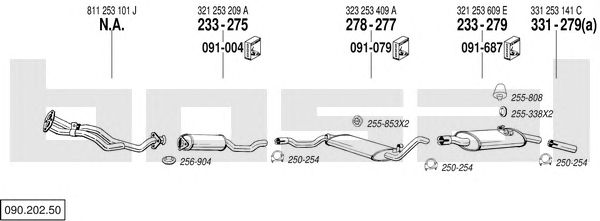 Exhaust System 090.202.50