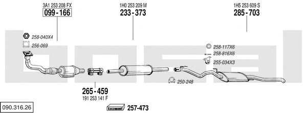 Exhaust System 090.316.26